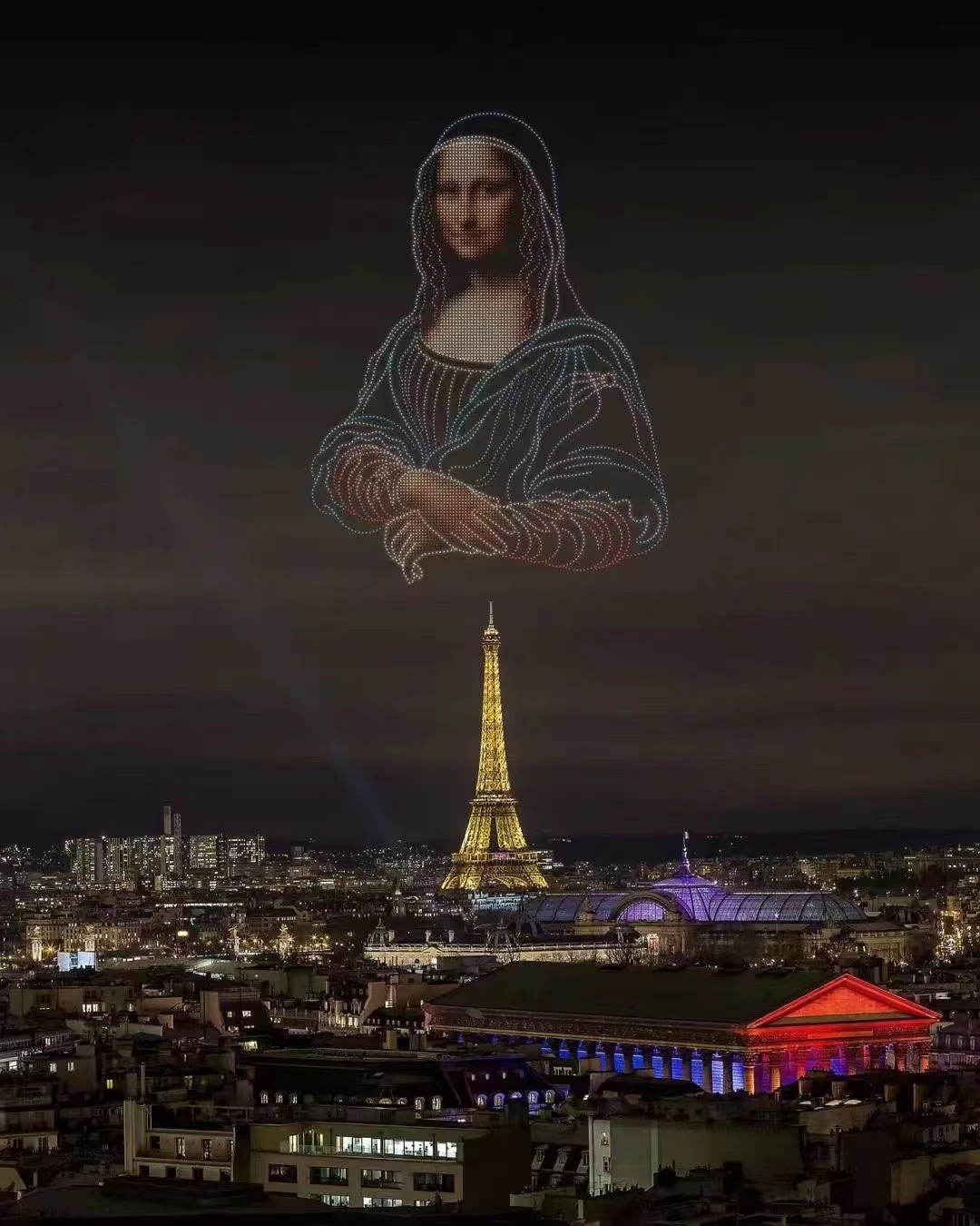 無人機飛行表演是一種刺激和令人興奮的活動