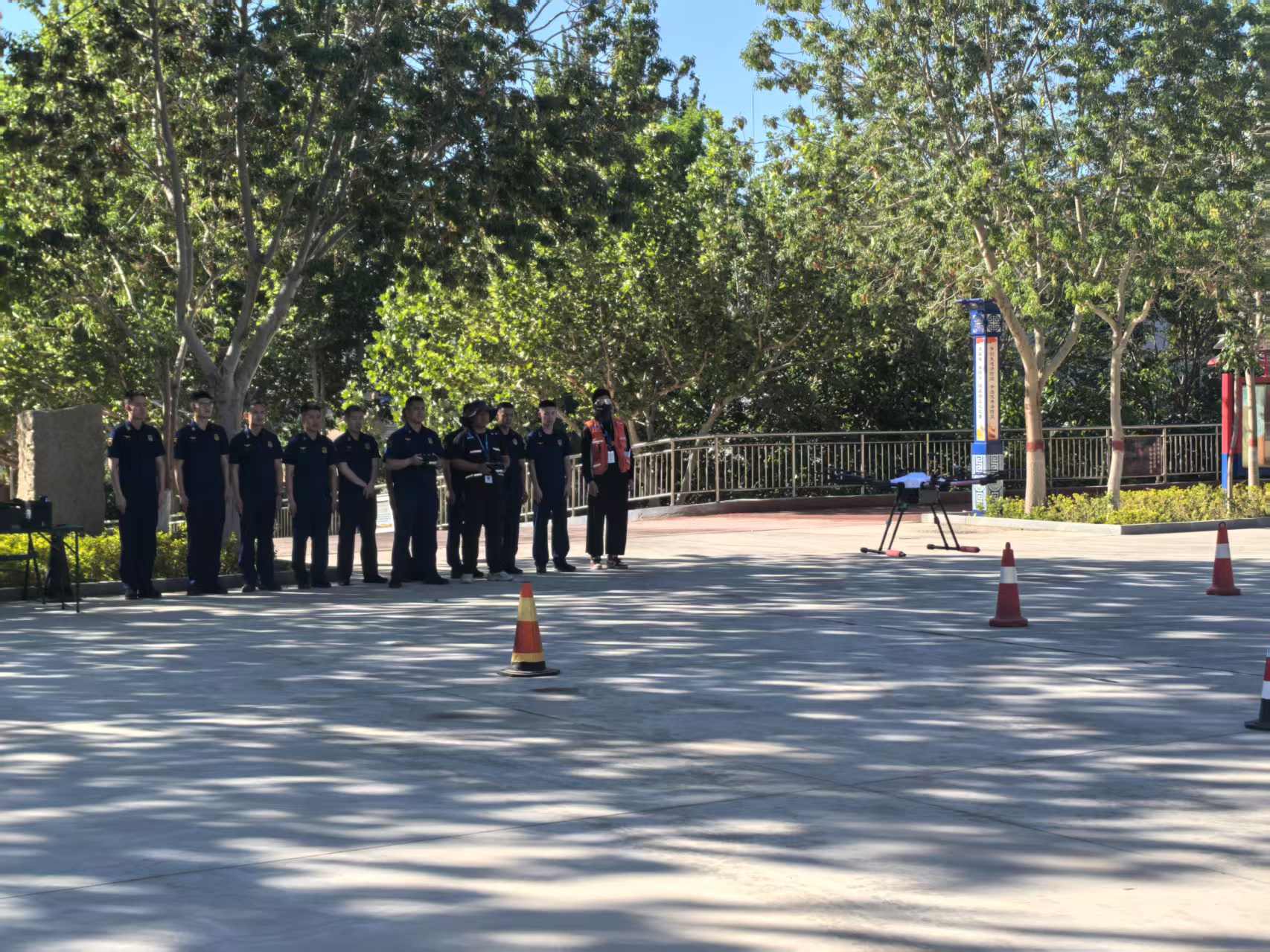 新疆克孜勒蘇柯?tīng)柨俗巫灾沃菹谰仍ш?duì)無(wú)人機(jī)應(yīng)急操作培訓(xùn)案例